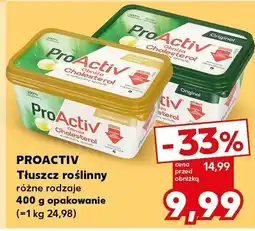 Kaufland Tłuszcz roślinny ProActiv różne rodzaje oferta