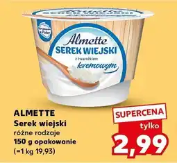Kaufland Serek wiejski Almette różne rodzaje oferta