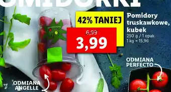 Lidl Pomidory cherry truskawkowe 1 SZT 250 G oferta