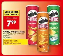 Biedronka Chipsy Pringles 165 g oferta
