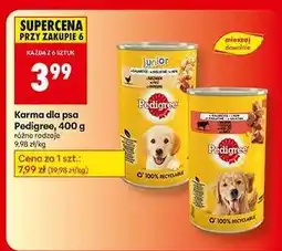 Biedronka Karma dla psa Pedigree 400 g oferta