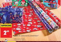 Biedronka Papier do pakowania prezentów 200 x 70 cm oferta