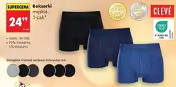 Biedronka Bokserki męskie m-xxl Cleve oferta