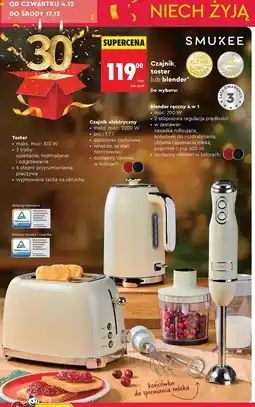 Biedronka Blender ręczny Smukee Vintage oferta