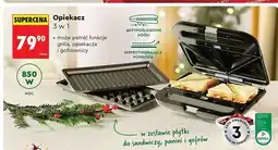 Biedronka Opiekacz do kanapek 850 w Hoffen oferta