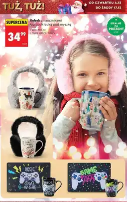 Biedronka Kubek z nausznikami 350 ml oferta