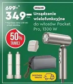 Biedronka Urządzenie wielofunkcyjne do włosów pocket Dreame oferta
