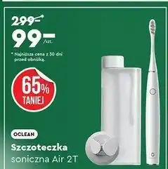 Biedronka Szczoteczka soniczna air 2t biała Oclean oferta