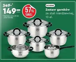 Biedronka Zestaw garnków Mg Home oferta