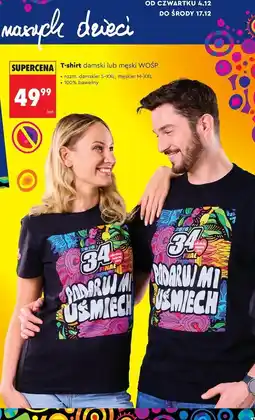 Biedronka T-shirt wośp m-xxl oferta