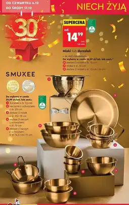 Biedronka Miski kuchenne 22 cm + 19 Smukee oferta