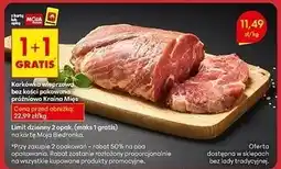 Biedronka Karkówka wieprzowa bez kości Kraina Mięs oferta