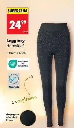 Biedronka Legginsy damskie s-xl oferta