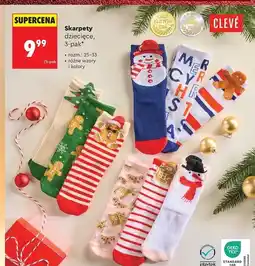 Biedronka Skarpety dziecięce 25-33 Cleve oferta