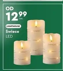Biedronka Świeca led Light House oferta