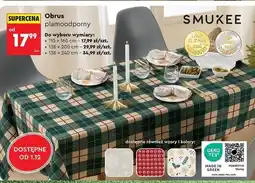 Biedronka Obrus plamoodporny 240 x 138 cm Smukee oferta