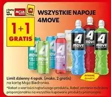 Biedronka Napój swiss vitamin formula magnez + witaminy 4Move Active Water oferta