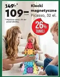 Biedronka Klocki magnetyczne picasso 32 el oferta