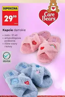 Biedronka Kapcie damskie 37-40 Care Bears oferta
