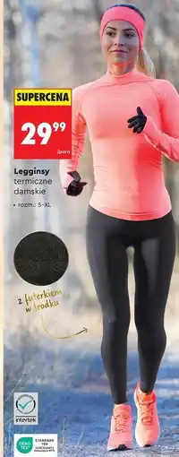 Biedronka Legginsy termiczne s-xl Cleve oferta