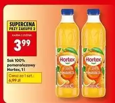 Biedronka Sok pomarańczowy Hortex oferta
