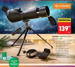 Biedronka Luneta obserwacyjna 20-60 razy Hykker oferta