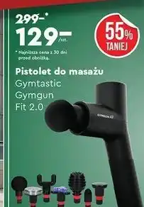 Biedronka Pistolet do masażu gymgun fit 2.0 Gymnastic oferta
