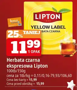 E.Leclerc Herbata Lipton Yellow Label Tea oferta