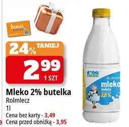 E.Leclerc Mleko świeże 2.0 % Rolmlecz oferta