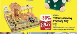 ALDI TOYLINO Zestaw zabawkowy drewniany duży oferta