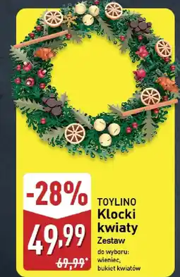 ALDI TOYLINO Klocki kwiaty oferta
