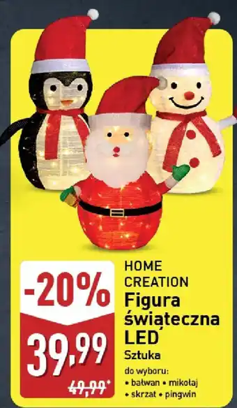 HOME CREATION Figura świąteczna LED