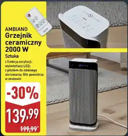 ALDI AMBIANO Grzejnik ceramiczny 2000 W oferta