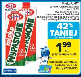 Carrefour Mleko Mlekovita oferta
