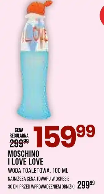 Drogerie Natura Woda toaletowa Moschino oferta