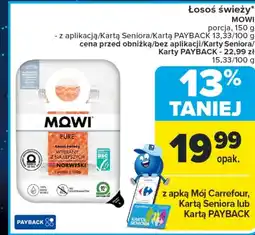 Carrefour Łosoś MOWI oferta