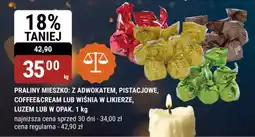 bi1 Praliny mieszko: z adwokatem, pistacjowe, coffee&cream lub wiśnia w likierze, oferta