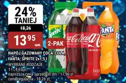 bi1 Napój gazowany coca-cola, fanta, sprite oferta