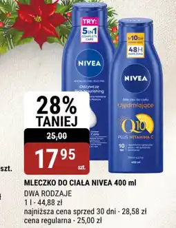 bi1 Mleczko do ciała nivea oferta