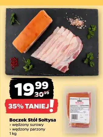 Netto Boczek wędzony surowy Stół Sołtysa oferta