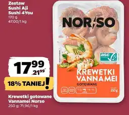 Netto Krewetki gotowane Vannamei Norso oferta