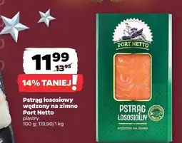 Netto Pstrąg łososiowy wędzony na zimno Port Netto oferta