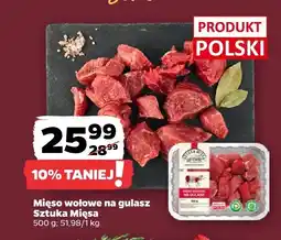 Netto Mięso wołowe na gulasz Sztuka Mięsa oferta