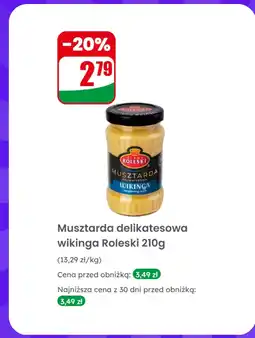 Dino Musztarda delikatesowa wikinga Roleski 210g oferta