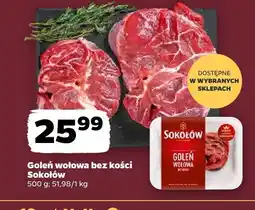 Netto Goleń wołowa bez kości Sokołów oferta