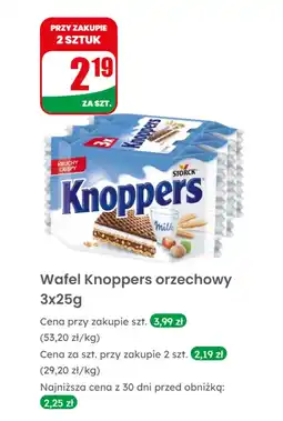 Dino Wafel Knoppers orzechowy 3x25g oferta
