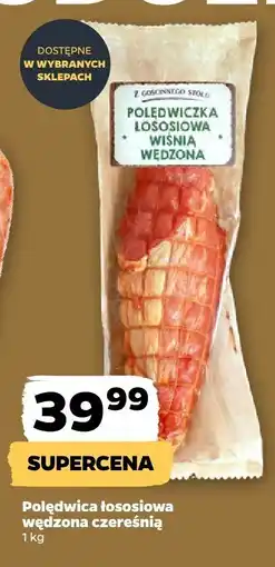 Netto Polędwica łososiowa wędzona czereśnią Netto oferta