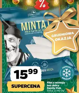 Netto Filet z mintaja bez skóry Family Fish oferta