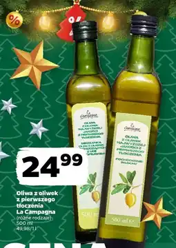 Netto Oliwa z oliwek z pierwszego tłoczenia La Campagna (różne rodzaje) oferta