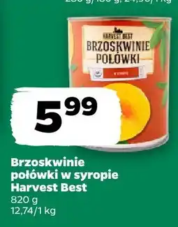Netto Brzoskwinie połówki w syropie Harvest Best oferta